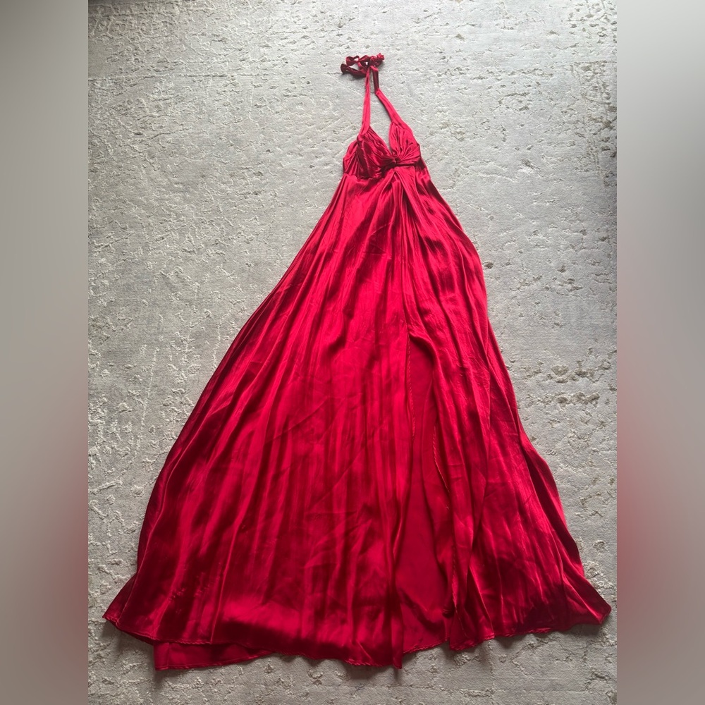 Vintage 1990s Victoria Secret Satin Maxi Dress - Picture 5 of 8